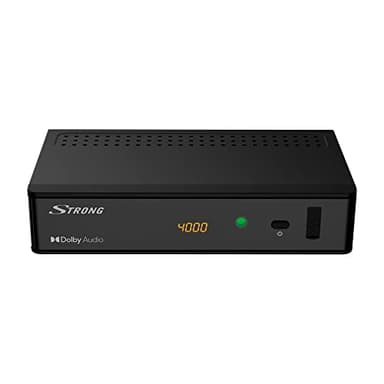 Strong SRT8215 Décodeur TNT Full HD -DVB-T2 - Compatible HEVC265 - HDMI, Péritel, USB Enregistrement et différé, Dolby Digital Plus - Noir