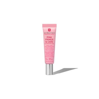 Erborian - Pink Primer & Care - Base de Maquillage Éclat et Soin Hydratant Lissant 2 en 1 - Aide à la Tenue et l'Application du Maquillage - Soin Coréen - 15 ml