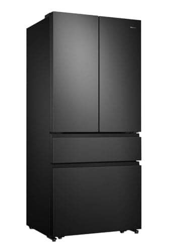 Hisense RF540N4SBF2 Réfrigérateur congélateur à porte française, NoFrostPlus, compresseur inverter, Multiflow 360°, SuperCool, 181,7 cm, réfrigérateur 302 l, partie congélateur 178 l, 40 dB, 310