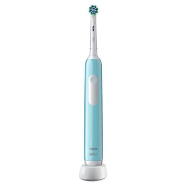 Oral-B Pro 1 Cross Action Adulte Brosse à dents rotative Bleu, Blanc