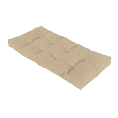 Coussin de Banc Extérieur 1 2 3 ou 4 places, 8cm Coussins de Balancelle Jardin Imperméable Antidérapant Mobilier d'extérieur Coussin d'assise Rectangulaire Pour Terrasse Fenêtre,Beige,40x40cm