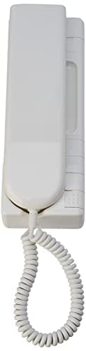 Urmet 1130/16 Interphone universel pour installations traditionnelles 5 fils 4 + N et 2 fils 1 + N, Blanc