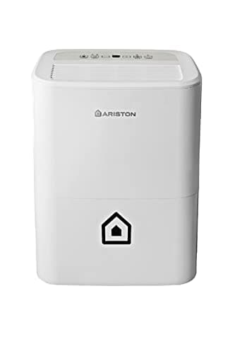 Ariston Deos 16S NET WiFi Déshumidificateur Portable Haut de gamme 16L, Contrôle Électronique du niveau d’Humidité, Fonction Buanderie, Silencieux, pour des pièces allant jusqu'à 44 m²