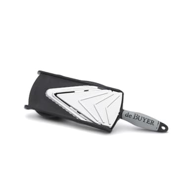De Buyer - Mandoline coupe-tranche complet KOBRA - Noir - 36,5 x 12,2 x 8 cm -