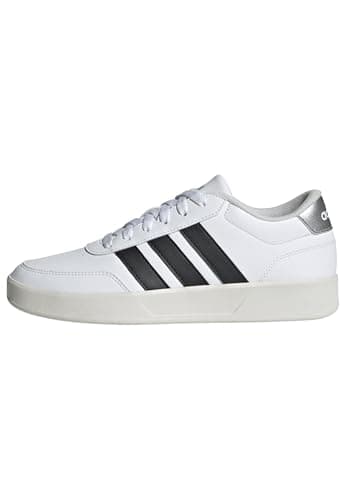 Adidas Femme BREAKNET 3.0 Shoes, FTWR White/Core Black/Silver met., 38 2/3 EU