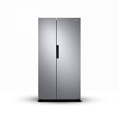 Samsung RS66A8101SL/EF Réfrigérateur Side by Side - Réfrigérateur 409L, Congélateur 243L, 358 kWh/An