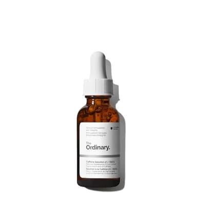 The Ordinary Solution à la Caféine 5% + EGCG, Sérum anti-cernes pour les contours des yeux noirs et fatigués, 30 ml