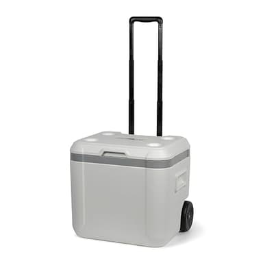 Steamy Marine 52 Roller, Glacière avec roulettes spécialement pour Bateaux et Sports Nautiques, 52 litres, Blanc