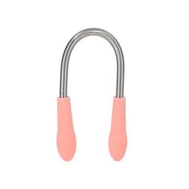 Épilateur pour Le Visage, épilateur Professionnel, épilateur à Ressort Portable en Acier Inoxydable pour Femmes, Menton, Joue, Moustache, Lèvre Supérieure, Cou, élimine Les Poils Indésirables