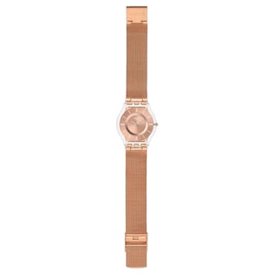 Swatch Montre Hello Darling en Acier Rose Skin