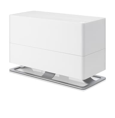 Humidificateur d'air Oskar big de Stadler Form, humidificateur à économie d'énergie pour des pièces jusqu'à 100 m², humidificateur avec arrêt automatique, LEDs à intensité variable, blanc