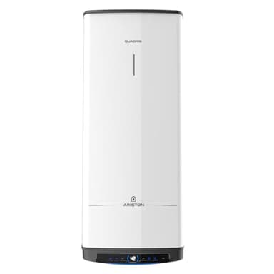 Ariston Quadris Wifi, Chauffe Eau Électrique Carré 100L, Chauffe Eau, 15% Économies d'Énergie, Gain de Place, Fabriqué en France, Connectivité Wi-Fi, Eco Evo Fonction, Compact