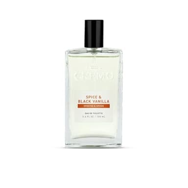 CREMO Eau de Toilette pour Homme 100ml Épices & Vanille Noire - Parfum épicé - Cadeau pour Homme
