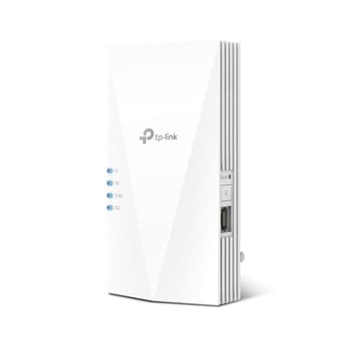 TP-Link Répéteur WiFi 6 RE700X, Amplificateur WiFi AX3000 Mbps, Port Ethernet Gigabit, Couvre jusqu'à 150 m², Repeteur WiFi Puissant, compatible avec les box internet, profitez sans changer votre Box
