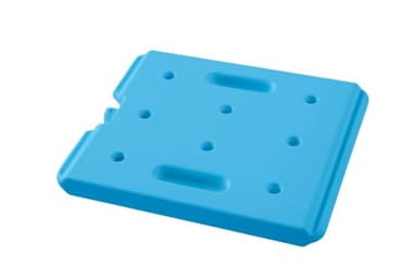 HENDI Plaque eutectique froide professionnelle, GN 1/2, pour caisses isothermes, élément réfrigérant, accumulateur de froid, bloc thermique, pack bloc de glace, 320x265x(H)30mm, HDPE, bleu