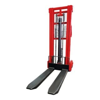 Gerbeur hydraulique STIER, capacité de charge 1000 kg, hauteur de levée 2 500 mm