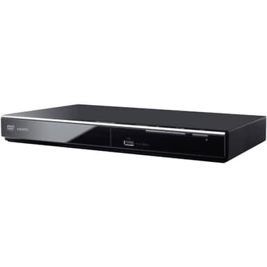 Panasonic Lecteur DVD HD DVD-S700EG-K I Conversion Full HD Compatible Xvid Lecture Mutli formats Port USB Etanche à la poussière Design compact noir - Version Française