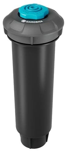 Gardena Système d'arrosage Arroseur escamotable SD80: système d'arrosage escamotable pour Petites pelouses jusqu'à 80 m², portée de 3 à 5 m, Filetage intérieur 1/2" (8243-20)