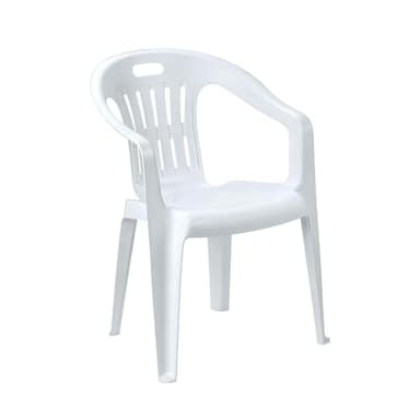 Fauteuil Piona Blanc C/P.