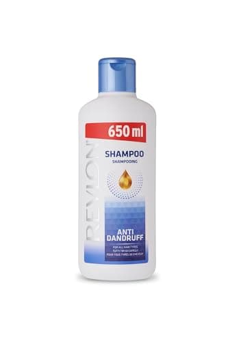 Revlon Shampoing Antipelliculaire, Clarifiant et Hydratant, Tous types de cheveux, Flacon de 650ml
