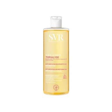 SVR - Topialyse Huile Lavante - Huile nettoyante relipidante anti-grattage 24H - Pour peaux sèches à atopiques - Omégas 3-6-9, niacinamide, prébiotiques - 400ml