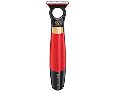 Remington Tondeuse Barbe [Tond Rase Stylise] Durablade Manchester United (Tête Précise, 4 sabots 1-6 mm, Wet&Dry, Batterie Lithium, Autonomie 60 min, Charge USB) Tondeuse MB055