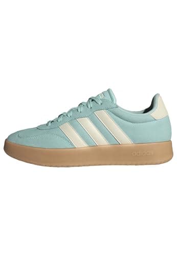 Adidas Femme BARREDA Shoes, Semi Flash Aqua/Wonder White/Gum, 38 2/3 EU