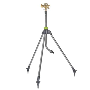 VITO - Arroseur de Jardin Rotatif sur trépied Alu Portée Max 14 m Raccord Rapide