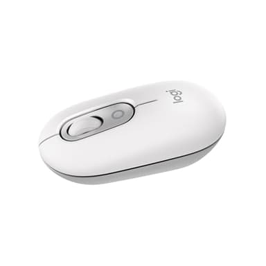 Logitech Pop Mouse, Souris Bluetooth sans Fil compacte et Portable avec Boutons programmables et clics discrets, Easy-Switch Entre 3 dispositifs, Ordinateur Portable, Tablette, PC - Blanc cassé