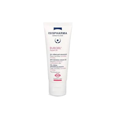 ISISPHARMA RUBORIL - Expert M - Gel-crème Anti-Rougeurs Apaisant 40 ml - Peaux Mixtes et Sensibles - Non Parfumé – Avec Cires de Mimosa, Jojoba et Tournesol - Fabrication Française