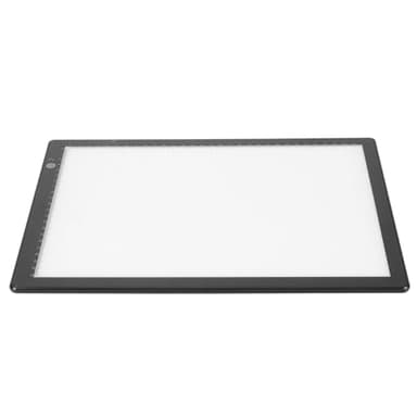 Visionneuse de Diapositives, Caisson Lumineux A4 Ultra Fin pour Négatifs et Anciennes Diapositives avec 3 Luminosités Réglables, Visionneuse de Diapositives Alimentée par USB