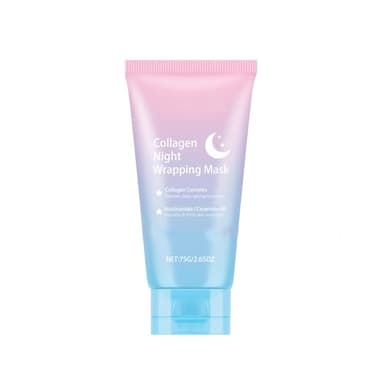 Masque de Nuit au Collagène 75ml | Cure Intensive Boost Collagène avec Niacinamide & Ceramides | Anti-Rides, Effet Liftant et Hydratation Profonde pour une Peau Regénérée