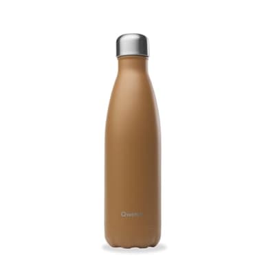 Qwetch - Bouteille Isotherme Originals Camel 500ml - 24h Froid et 12h Chaud - Etanche, Sans BPA & Réutilisable - Gourde inox isotherme pour Sport, Voyage, Bureau, Randonnée