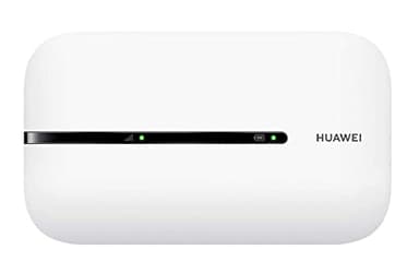 Routeur HUAWEI E5576-320 Blanc 4G, 150 Mbps, Batterie Rechargeable de 1500 mAh, WiFi Portable Blanc