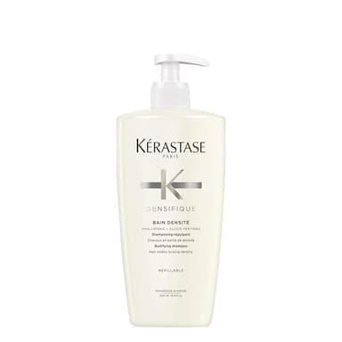 KÉRASTASE Densifique - Shampoing Repulpant & Densifiant - Pour Cheveux Fins & Clairsemés - Bain Densité - 500 ml
