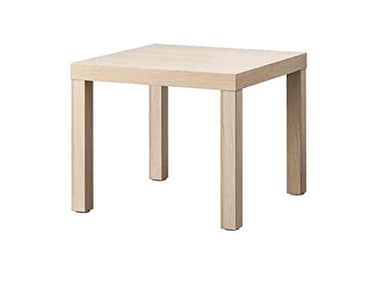 IKEA Lack Table d'appoint 55x55 cm [Effet chêne teinté Blanc]