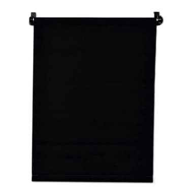 MadeInNature Store Enrouleur Totalement occultant, Isolant Thermique Fixation avec ou sans perçage, Store Enrouleur Opaque, Fenêtres et Portes, Protection Solaire (40x90cm, Noir)