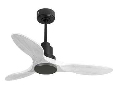 PUR LINE Ventilateur de plafond Réversible Thermostat Wifi Moteur à courant continu Toits en pente Télécommande Hypersilence Mémoire