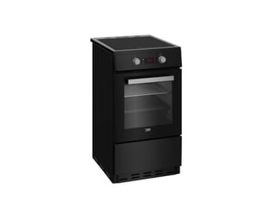 Cuisiniere - BEKO - FSE58301BC - 50cm - 3 Inductions - Multifonction - 6 Fonctions dont Chaleur brassée - 60 L - Catalyse