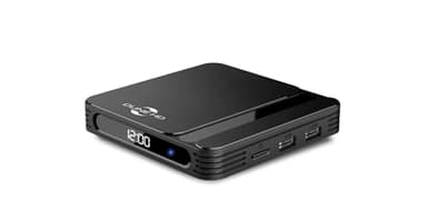 Dune HD AV1 4K Android TV Box, Lecteur multimédia, HDR10+, 2GB/16GB, 4Kp60, Ethernet, 2X USB 2.0 Host, WiFi 2T2R, Bluetooth, Display, HDMI 2.1, Optical S/PDIF, ISO DV P7 FEL MKV AFR