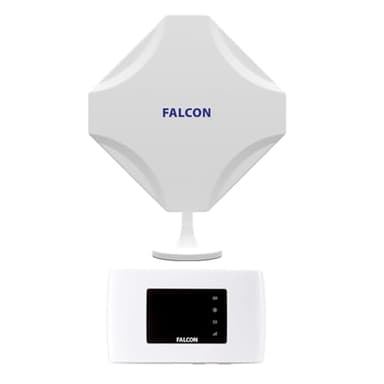 Falcon DIY EVO Mobile 5G avec routeur WLAN mobile 150Mbit/s (4G), système Internet mobile à haut débit, antenne de fenêtre MiMo compatible 5G pour camping-car, caravane, van, bus, bateau, voiture et à