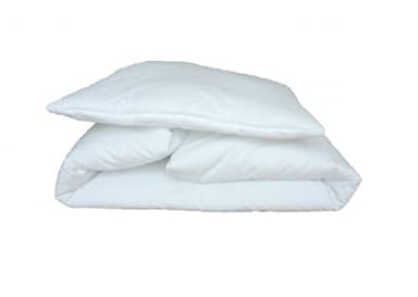 Baby's Comfort Couette et oreiller (housse 100 % coton) pour berceau, lit bébé ou lit junior (150 x 120 cm pour lits juniors)