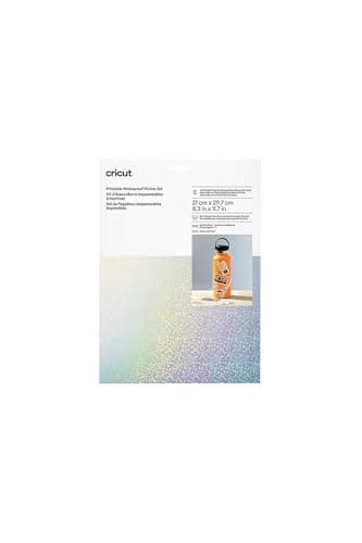 Set de stickers imperméables et imprimables holographiques – A4 (5 unités)