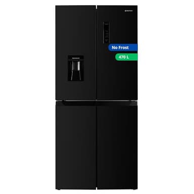 GEDTECH Réfrigerateur multi-portes GMP470BL 470L (301L + 169L) - No Frost - Noir
