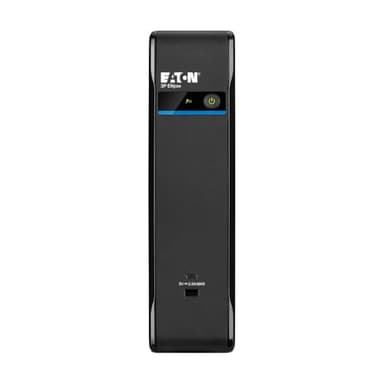 Eaton Onduleur 3P Ellipse – Off-Line – 900VA/540W – 4 Prises FR (3 Batt. + surt. & 1 surt. Seule) – USB-A & USB-C – Interface USB – Cloud en Option – Silencieux – Noir (3P900UF)