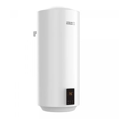 Aquamarin® Chauffe-Eau Électrique - Modèle Eco et INTELLIGENT, Réservoir avec Capacité de 100 Litres, Jusqu'à à 75°C, 2 kW, CEE : B - Ballon d'Eau Chaude