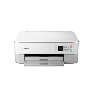 Canon PIXMA TS5351a imprimante A4 WiFi Recto-Verso Automatique à écran Couleur Multifonction (imprimante Photo Maison et Bureau, Scan, Copie), Blanc