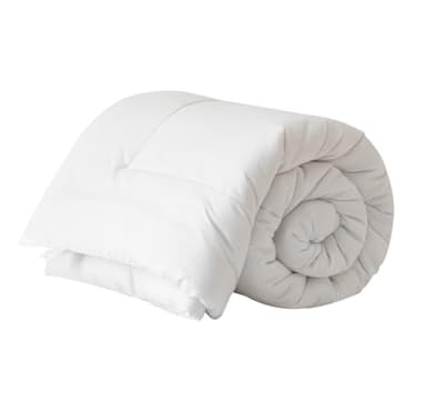 Good Nite Couette d'hiver 155 x 220 cm - 460 g/m² - Chaude - pour l'hiver - avec Rembourrage en Microfibre de Polyester - Blanc - 155 x 220 cm