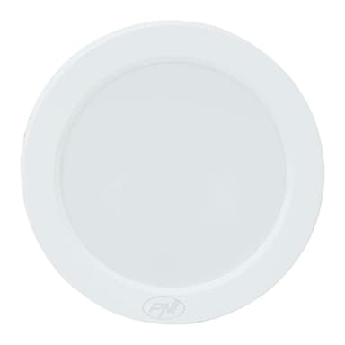 Plafonnier LED PNI D-Light CL2412 12 W, rond, 16,7 cm, 6400 K, alimentation 230 V, 1320 lm, blanc