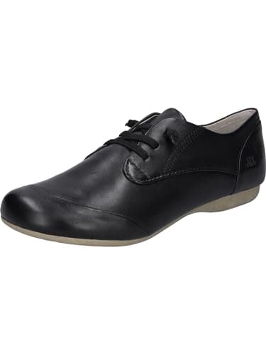 Josef Seibel Fiona 01, Chaussures de ville à lacets femme - Noir (Schwarz), 39 EU